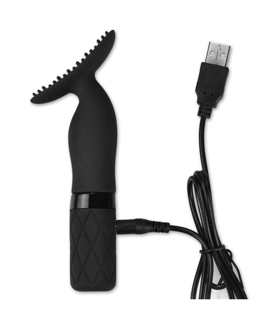 TengoQueProbarlo Estimulador O-Sensual Clit Jiggle USB Negro LOVETOY  Vibradores para Mujer