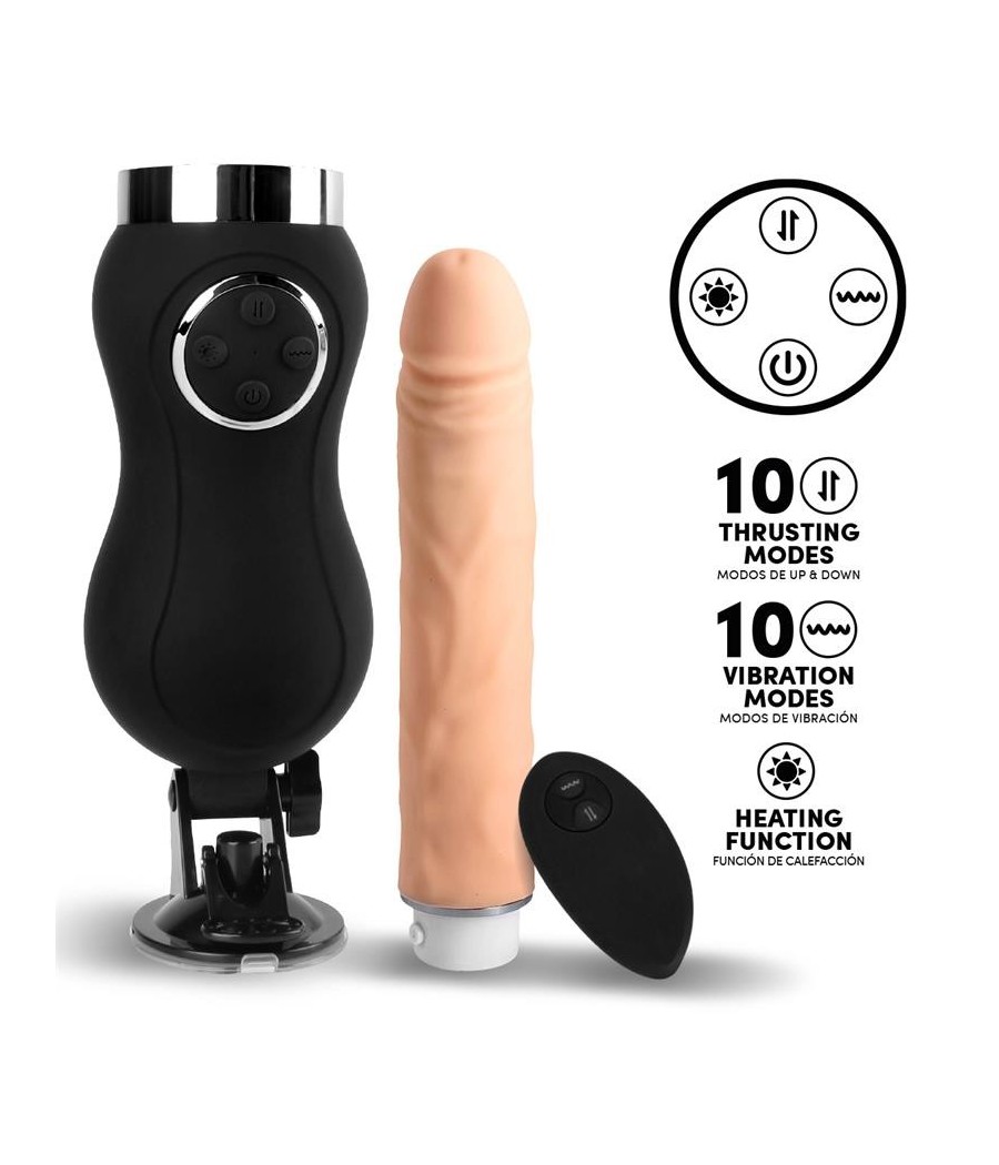 TengoQueProbarlo Sex Machine Vibraci?n, Thrusting y Calor Control Remoto USB INTOYOU BDSM LINE  Vibradores para Mujer