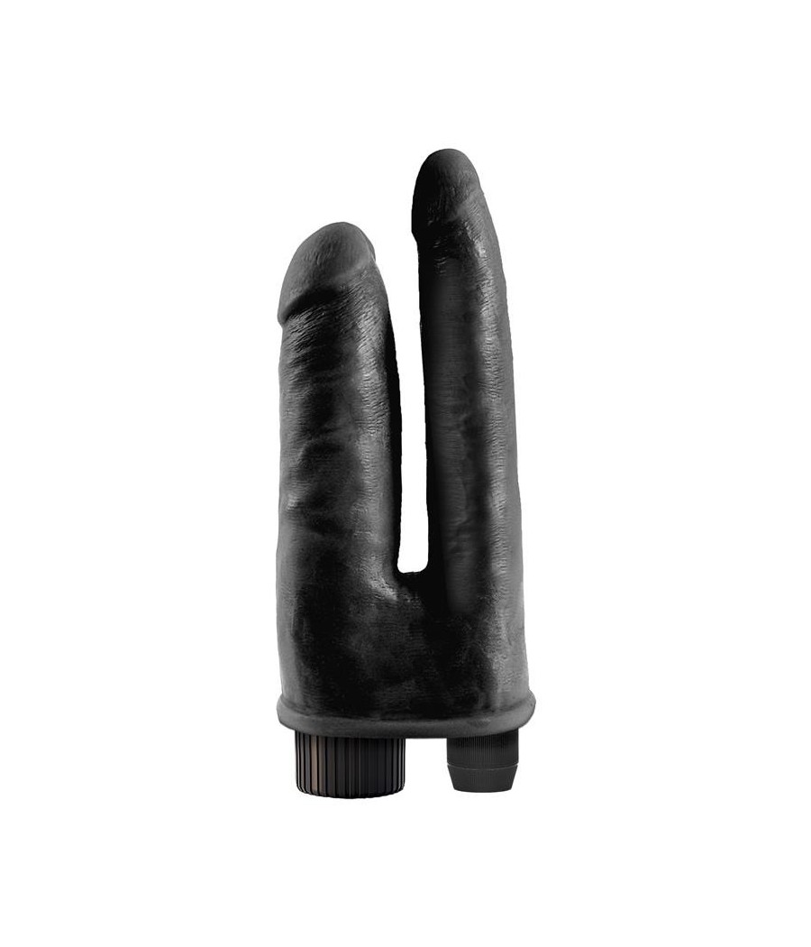 TengoQueProbarlo King Cock Vibrador Doble 8 - Color Negro KING COCK  Vibradores para Mujer