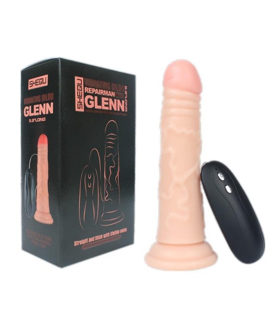 TengoQueProbarlo Vibrador Realista Glenn 16.6 cm SHEQU  Vibradores para Mujer