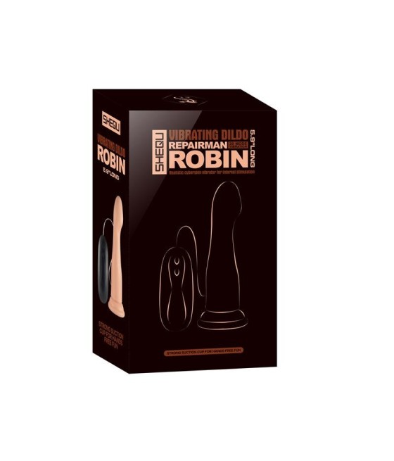 TengoQueProbarlo Vibrador Control Remoto Robin 17.6 cm SHEQU  Vibradores para Mujer