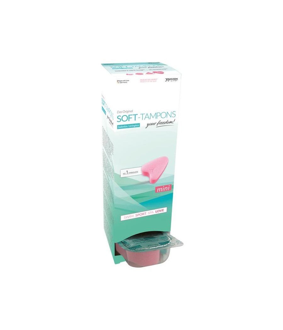 TengoQueProbarlo SoftTampons Mini Caja de 10 JOYDIVISION  Tampones Menstruales