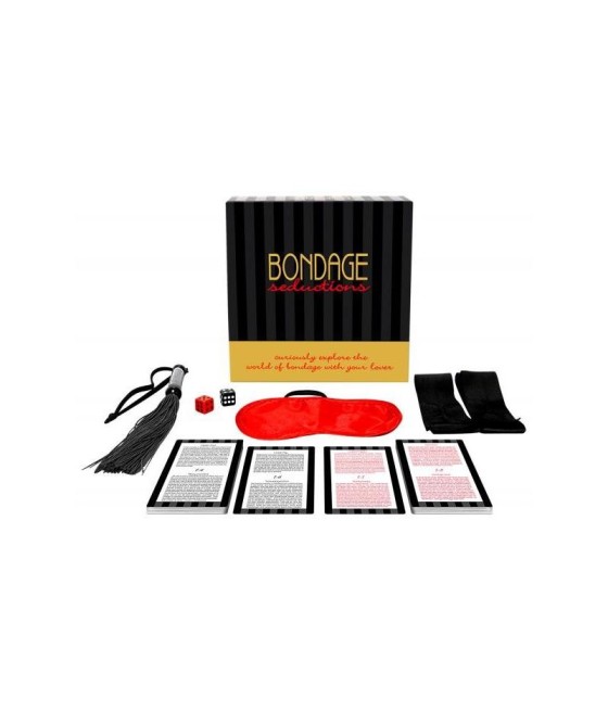 TengoQueProbarlo Kit Bondage Seductions (EN ES DE FR) KHEPER GAMES  Juegos de Mesa Eróticos para Parejas