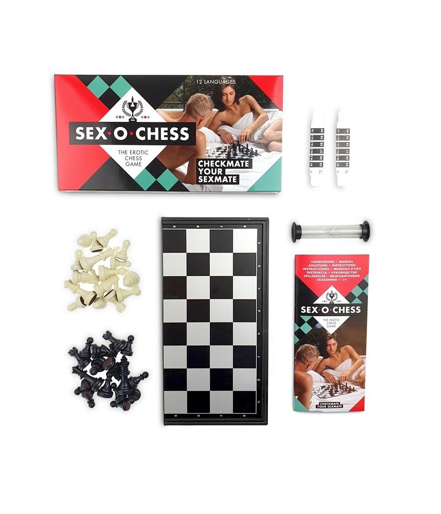 TengoQueProbarlo Juego de Pareja Sex-O-Chess The Erotic Chess Game SEXVENTURES  Juegos de Mesa Eróticos para Parejas