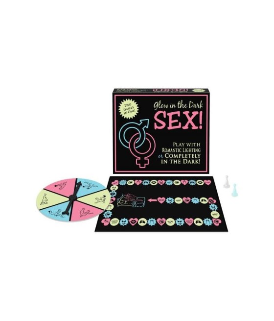 TengoQueProbarlo Juego de Parejas Glow in the Dark SEX (EN ES DE FR) KHEPER GAMES  Juegos de Mesa Eróticos para Parejas