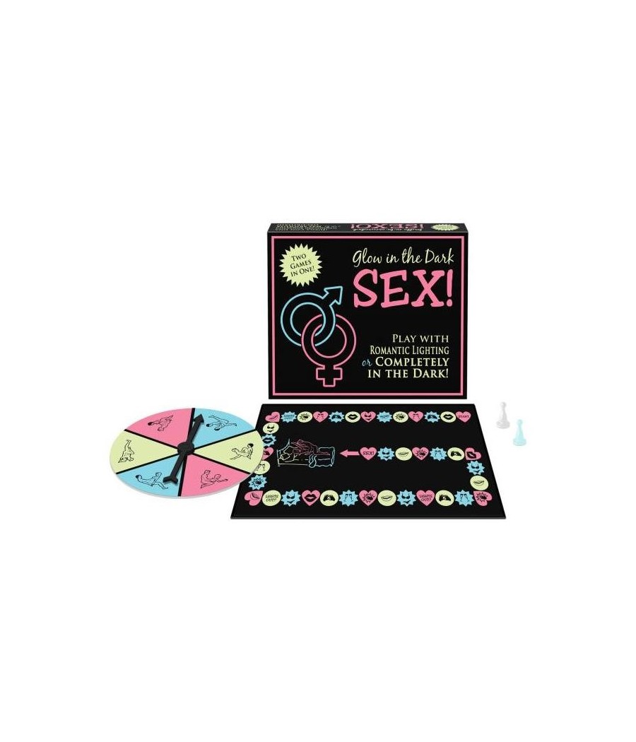 TengoQueProbarlo Juego de Parejas Glow in the Dark SEX (EN ES DE FR) KHEPER GAMES  Juegos de Mesa Eróticos para Parejas