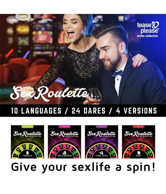 TengoQueProbarlo Sex Roulette Kamasutra TEASE & PLEASE  Juegos de Mesa Eróticos