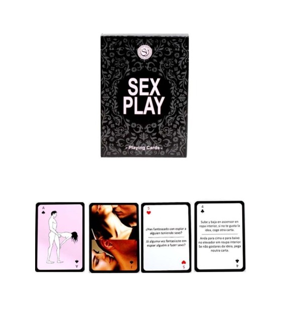 TengoQueProbarlo Secret Play Juego Sex Play Playing Cards SECRET PLAY  Juegos de Mesa Eróticos para Parejas