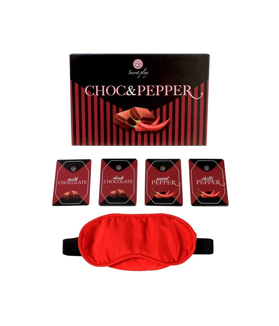 TengoQueProbarlo Juego Choc&Pepper (ES/EN) SECRET PLAY  Juegos de Mesa Eróticos para Parejas