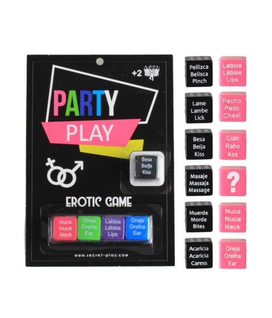 TengoQueProbarlo Secret Play 5 Dados Party Play SECRET PLAY  Dados Eróticos