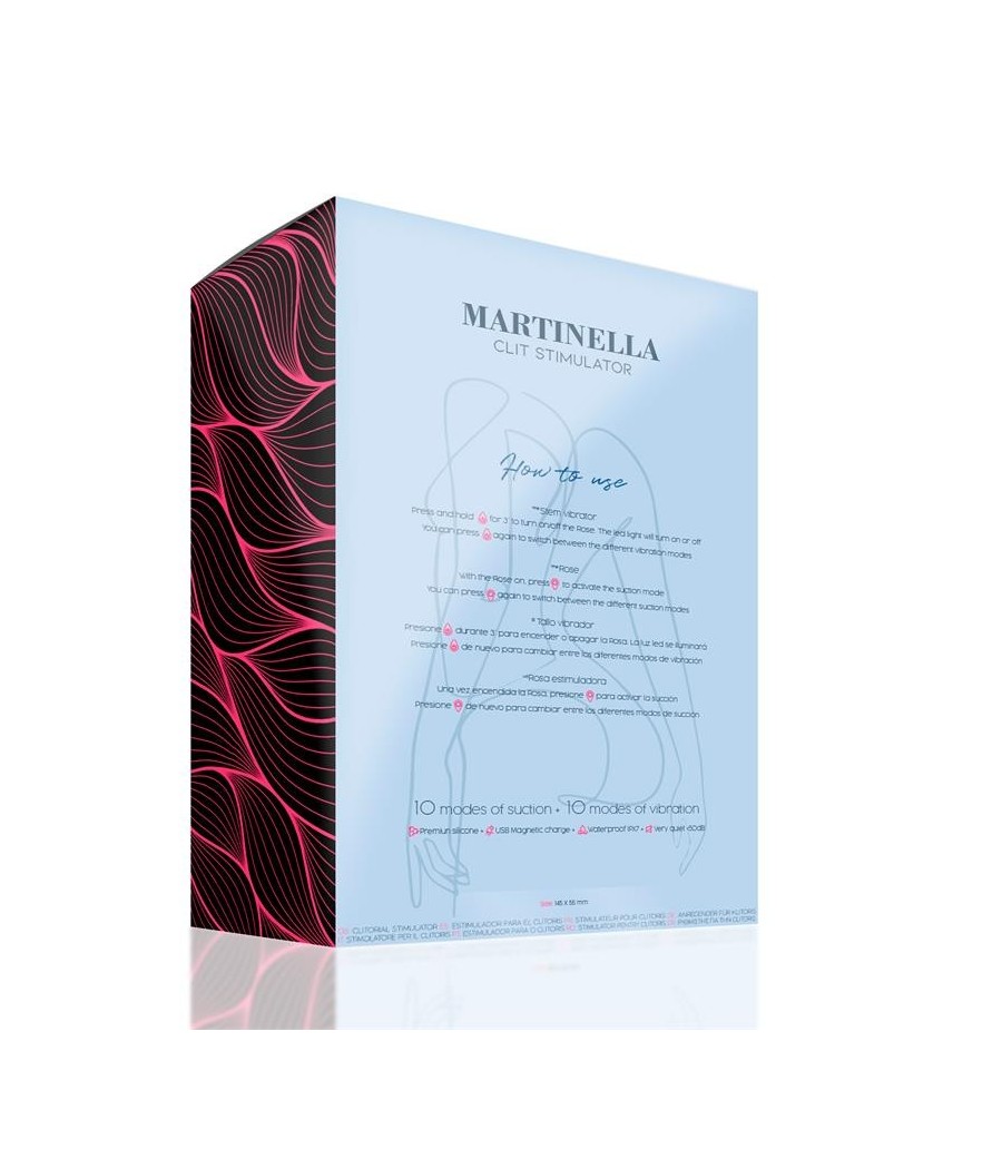 TengoQueProbarlo Martinella Estimulador de Clítoris y Vibrador de Punto Rosé Rose Gold MARTINELLA  Estimulador de Clítoris y Suc