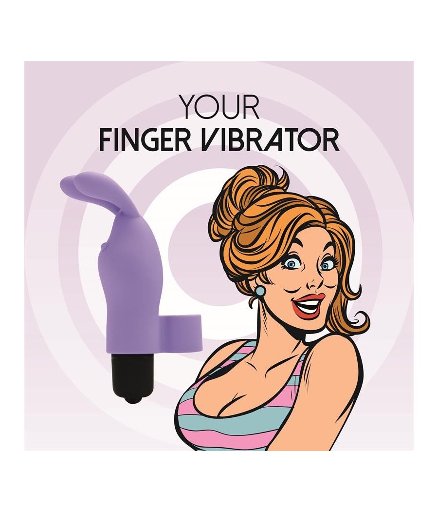 TengoQueProbarlo Magic Finger Vibrador para el Dedo P?rpura FEELZTOYS  Estimulador de Clítoris y Succionador