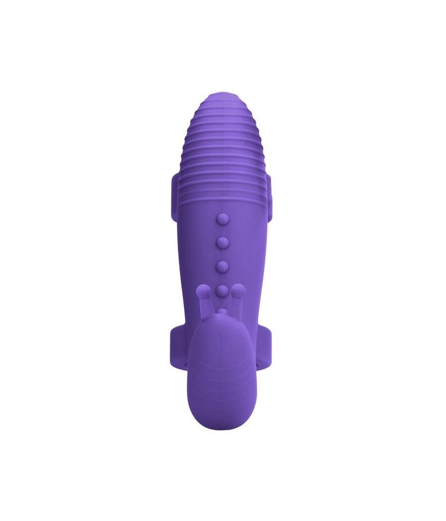 TengoQueProbarlo Set Extensión Vibrador Eliott Púrpura SIMPLICITY  Estimulador de Clítoris y Succionador