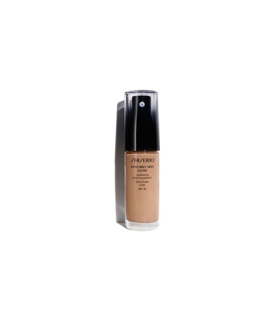 TengoQueProbarlo Shiseido Maquillaje Synchro Skin Glow Luminizing Fluid Foundation Spf20 30 ml SHISEIDO  Base de Maquillaje