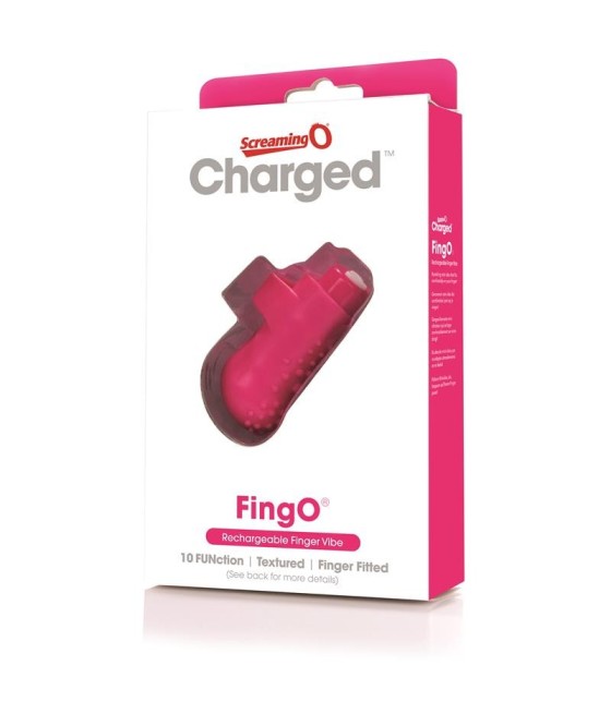 TengoQueProbarlo Charged Fingo Vooom Mini Vibe - Rosa SCREAMINGO  Estimulador de Clítoris y Succionador