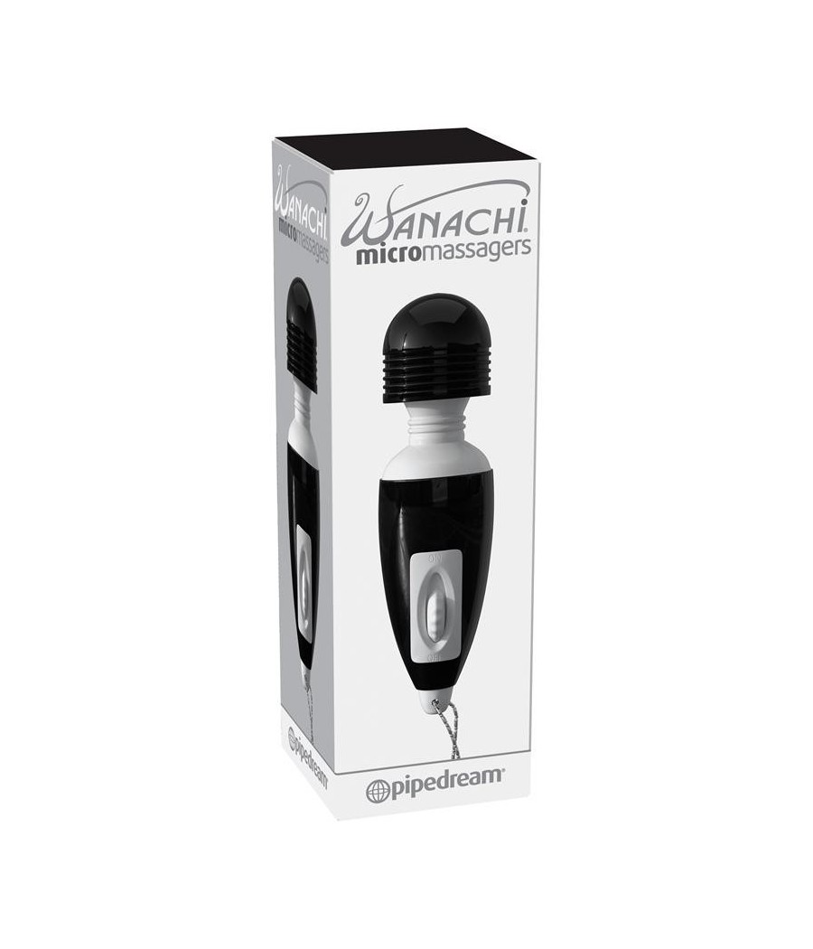 TengoQueProbarlo Wanachi Micro Massager Negro WANACHI  Estimulador de Clítoris y Succionador