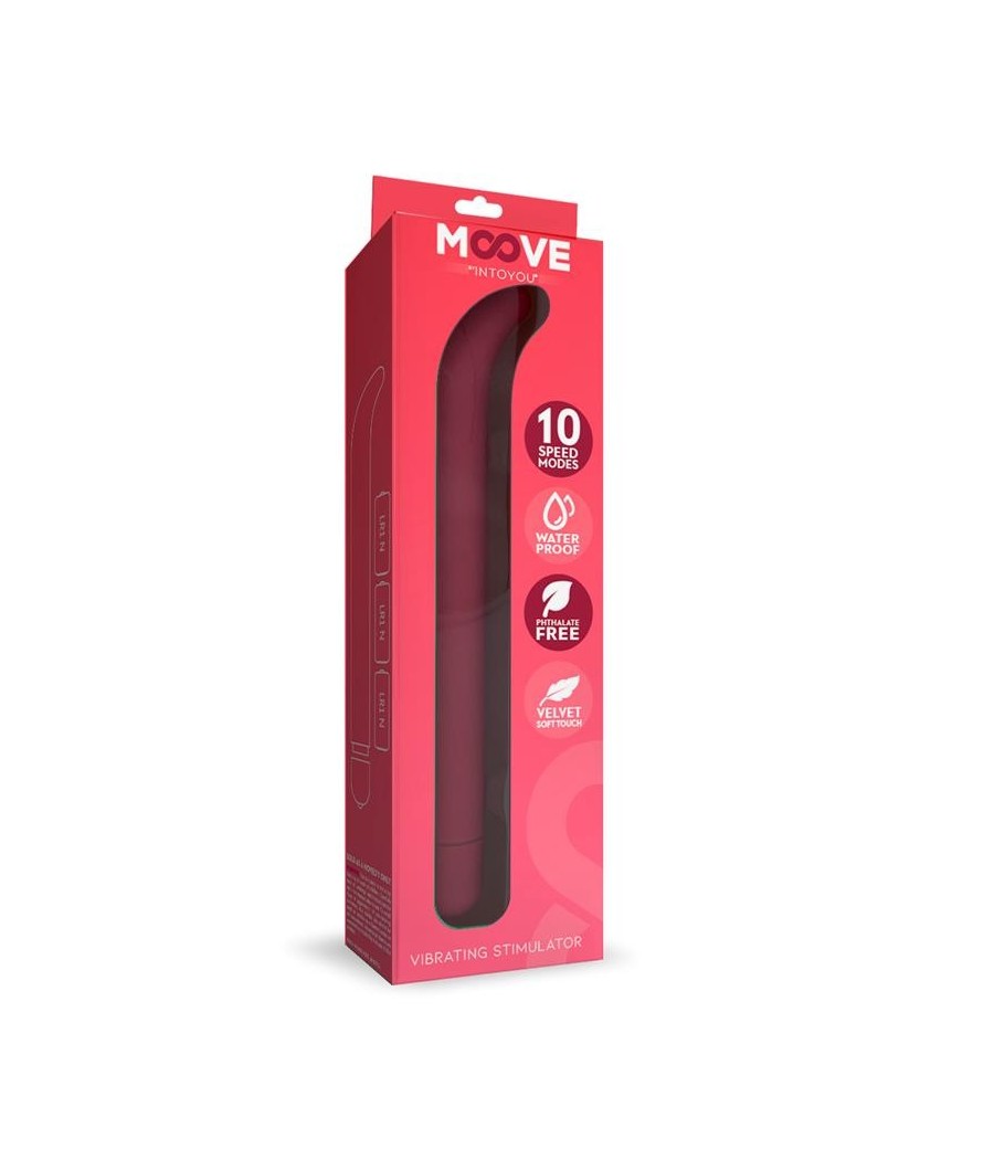 TengoQueProbarlo Estimulador Vibrador Punto G 10 Funciones Rosa MOOVE  Estimulador de Clítoris y Succionador