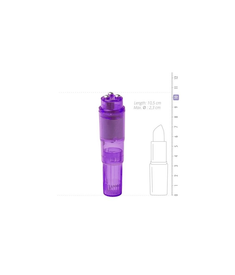 TengoQueProbarlo Estimulador Pocket Rocket Purpura EASYTOYS  Estimulador de Clítoris y Succionador