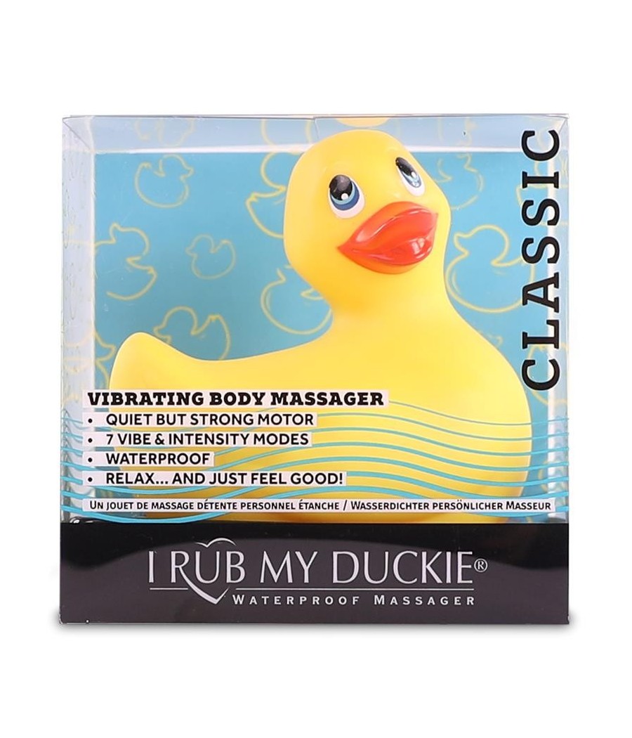 TengoQueProbarlo I Rub My Duckie 2.0 Classic Amarillo BIG TEAZE TOYS  Estimulador de Clítoris y Succionador