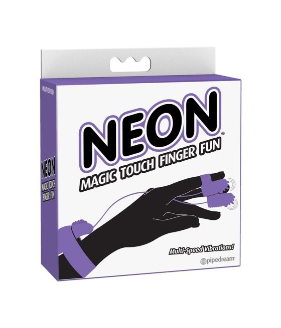 TengoQueProbarlo Neon Mini Vibradores para el Dedo P?rpura NEON  Estimulador de Clítoris y Succionador