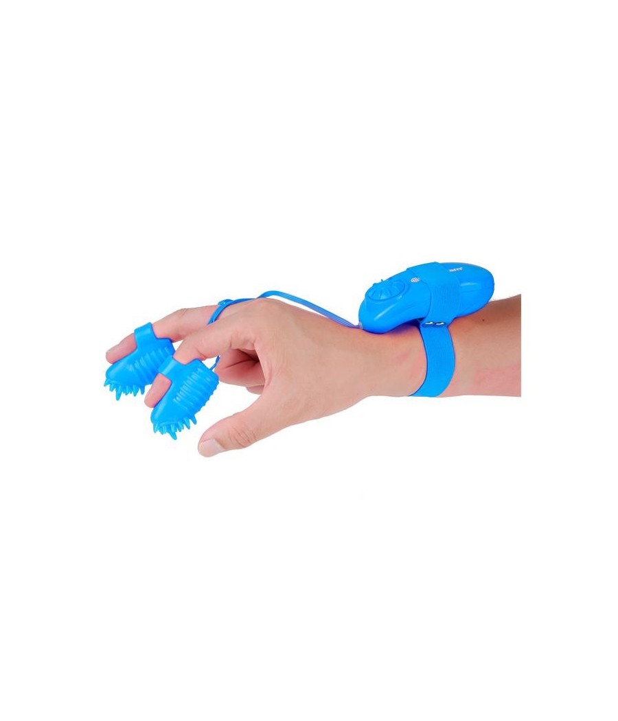 TengoQueProbarlo Neon Mini Vibrador para el Dedo Azul NEON  Estimulador de Clítoris y Succionador