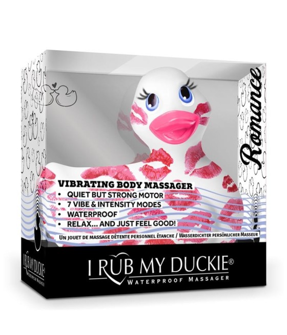 TengoQueProbarlo Estimulador I Rub My Duckie 2.0 Romance Blanco y Rosa BIG TEAZE TOYS  Estimulador de Clítoris y Succionador