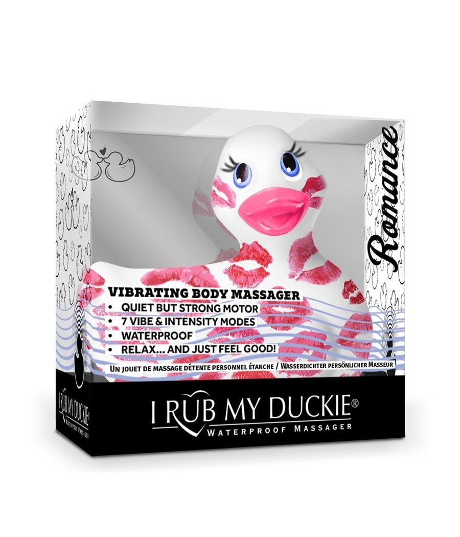 TengoQueProbarlo Estimulador I Rub My Duckie 2.0 Romance Blanco y Rosa BIG TEAZE TOYS  Estimulador de Clítoris y Succionador