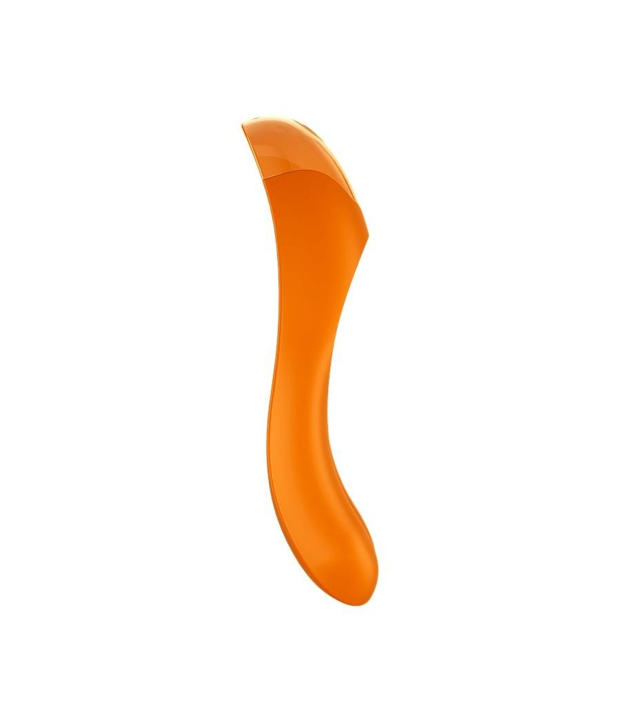 TengoQueProbarlo Vibrador Candy Cane Naranja SATISFYER  Estimulador de Clítoris y Succionador