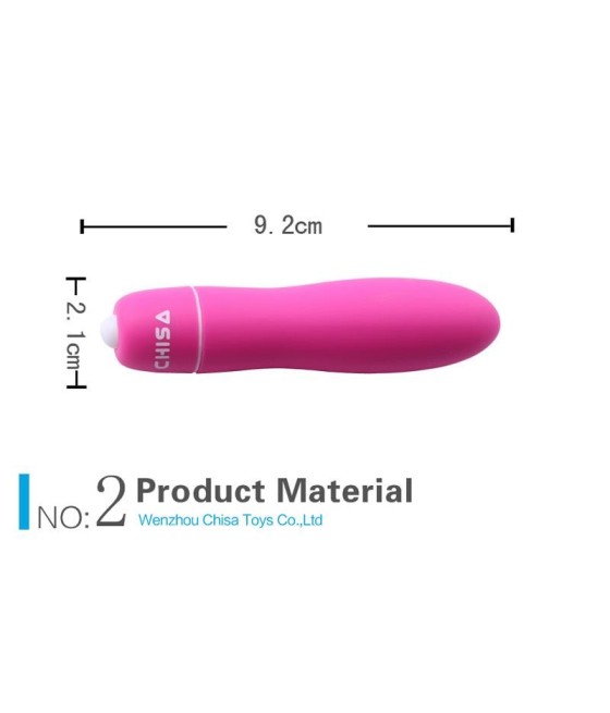 TengoQueProbarlo Estimulador MisSweet 9.2 x 2.1 cm Rosa CHISA  Estimulador de Clítoris y Succionador