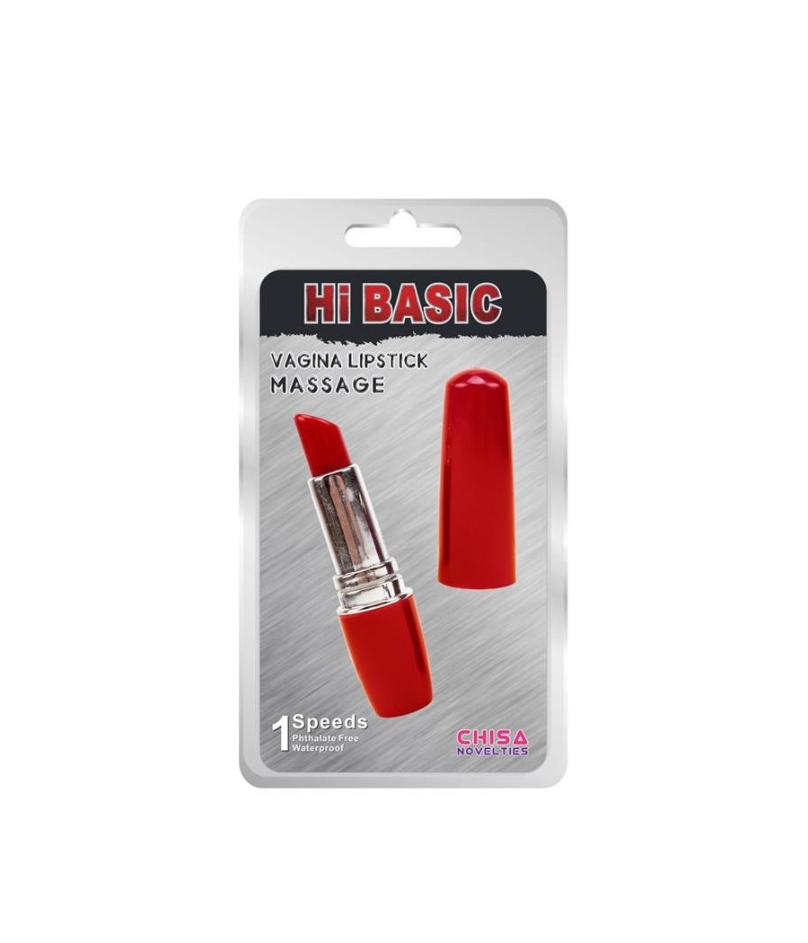 TengoQueProbarlo Estimulador Pinta Labios 9 cm Rojo CHISA  Estimulador de Clítoris y Succionador