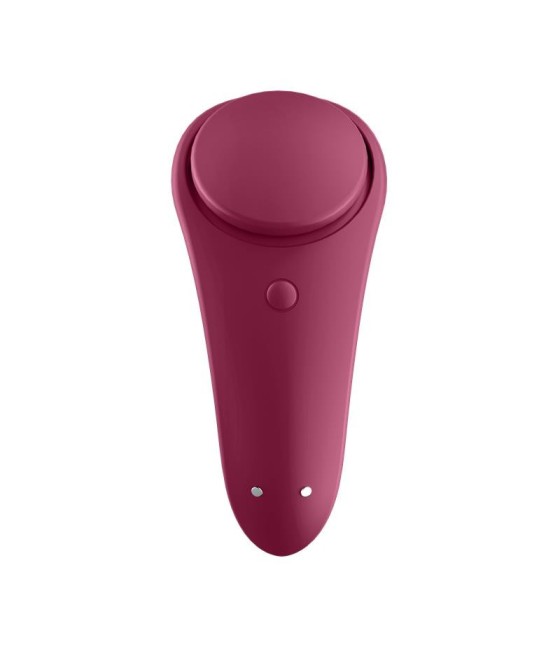 TengoQueProbarlo Sexy Secret Estimulador de Braguita con APP Wine Red SATISFYER  Estimulador de Clítoris y Succionador