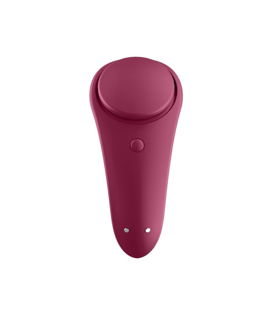 TengoQueProbarlo Sexy Secret Estimulador de Braguita con APP Wine Red SATISFYER  Estimulador de Clítoris y Succionador