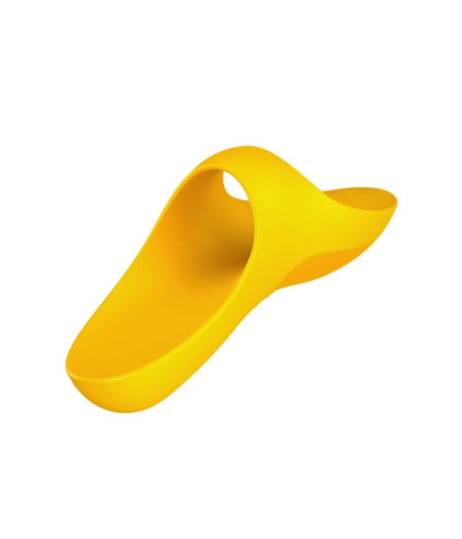 TengoQueProbarlo Teaser Vibrador para el Dedo Amarillo SATISFYER  Estimulador de Clítoris y Succionador