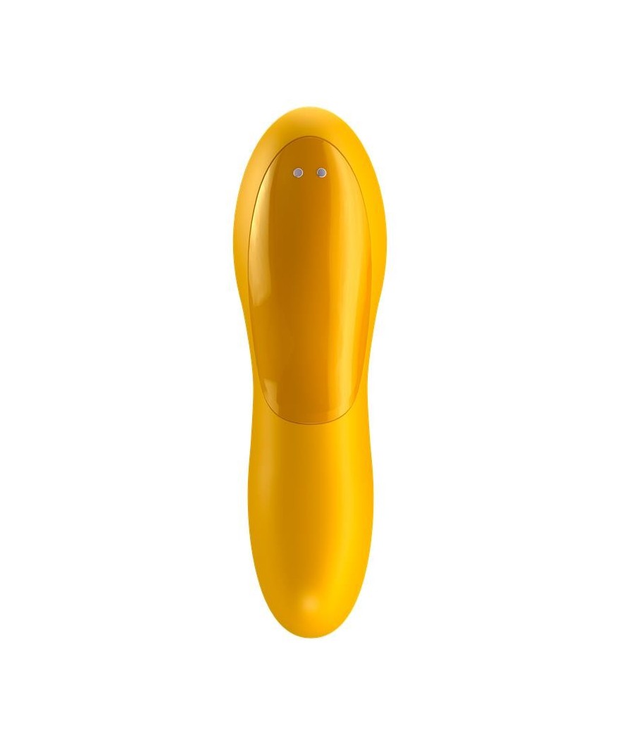 TengoQueProbarlo Teaser Vibrador para el Dedo Amarillo SATISFYER  Estimulador de Clítoris y Succionador