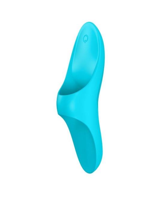 TengoQueProbarlo Teaser Vibrador para el Dedo Light Blue SATISFYER  Estimulador de Clítoris y Succionador