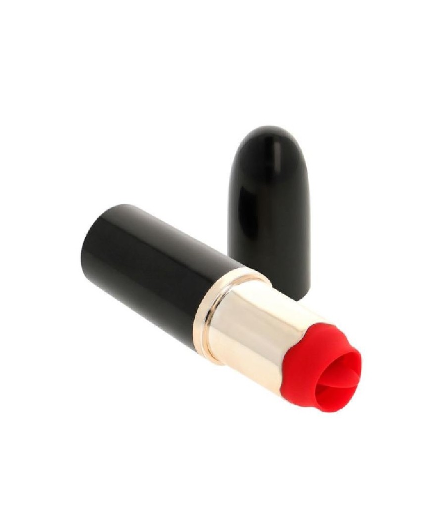 TengoQueProbarlo Estimulador de Pintalabios con Lengua Estimuladora USB Negro A-GUSTO  Estimulador de Clítoris y Succionador