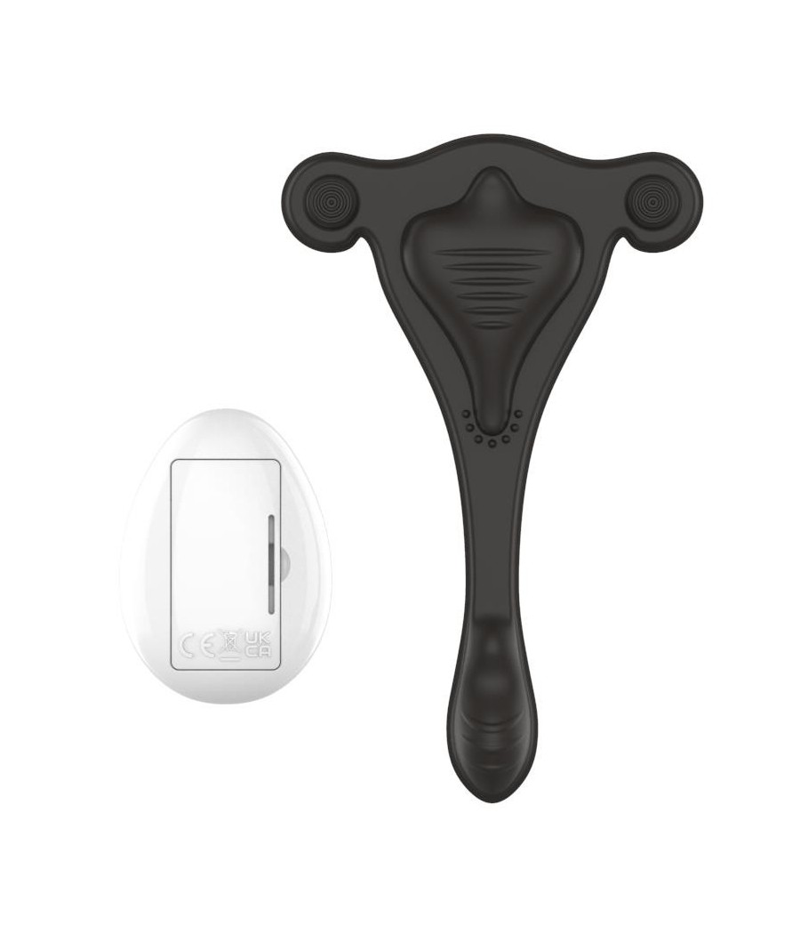 TengoQueProbarlo Estimulador de Braguita con Control Remoto USB Negro A-GUSTO  Estimulador de Clítoris y Succionador