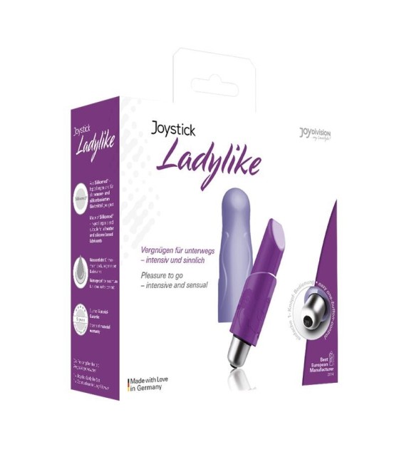 TengoQueProbarlo Joystick Micro Set Ladyike - Color Púrpura y Lila JOYDIVISION  Estimulador de Clítoris y Succionador