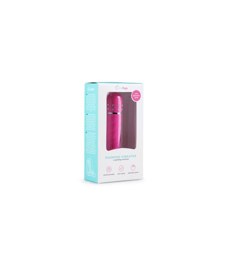 TengoQueProbarlo Mini Vibrador Rosa EASYTOYS  Estimulador de Clítoris y Succionador