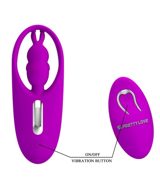 TengoQueProbarlo Wild Rabbit Estimulador para Braguita con Control Remoto PRETTYLOVE  Estimulador de Clítoris y Succionador