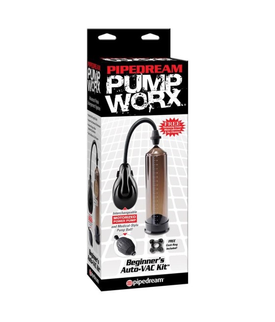 TengoQueProbarlo Pump Worx Kit de Succionador para Principiantes Auto VAC PUMPWORX  Aparato Alargar Pene