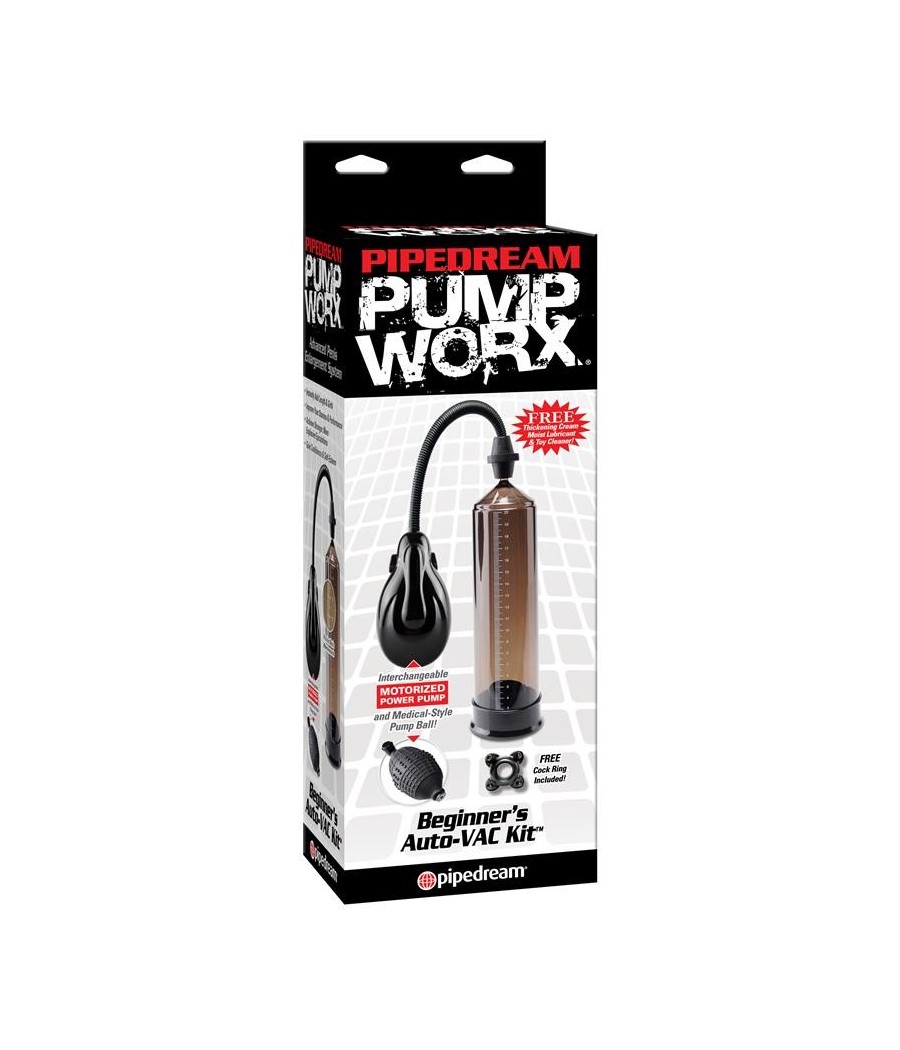 TengoQueProbarlo Pump Worx Kit de Succionador para Principiantes Auto VAC PUMPWORX  Aparato Alargar Pene