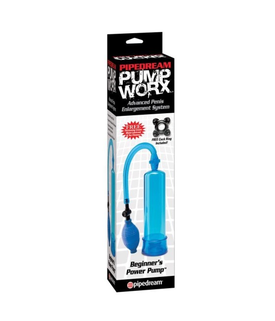 TengoQueProbarlo Pump Worx Succionador para Principiantes Color Azul PUMPWORX  Aparato Alargar Pene