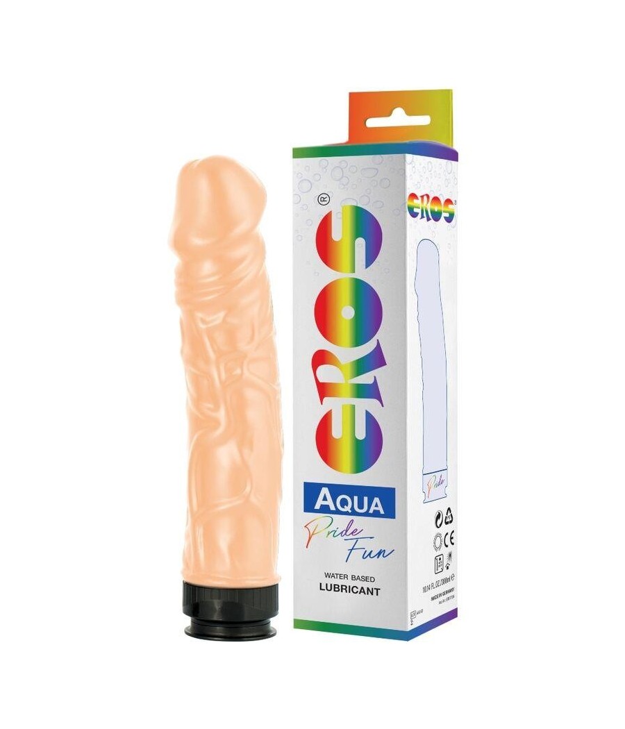 TengoQueProbarlo Dildo Pride Fun con Lubricante Aqua 300 ml EROS  Juguetes Sexuales para Gays