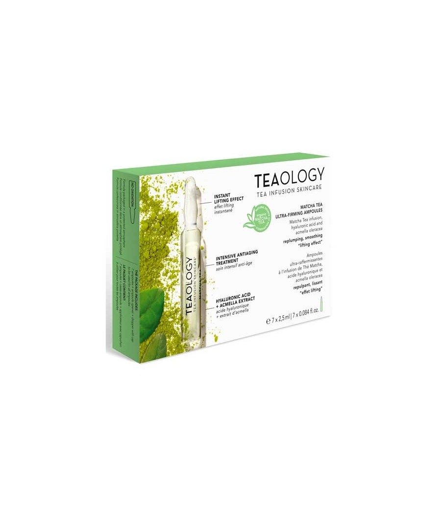 TengoQueProbarlo Teaology Ampollas Ultra Reafirmantes de Té Matcha 2,5 Ml X 7 TEAOLOGY  Anti-edad