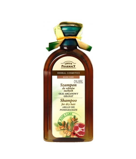 TengoQueProbarlo Green Pharmacy Shampoo for Dry Hair Argan Oil Pomegranate. GREEN PHARMACY  Champú