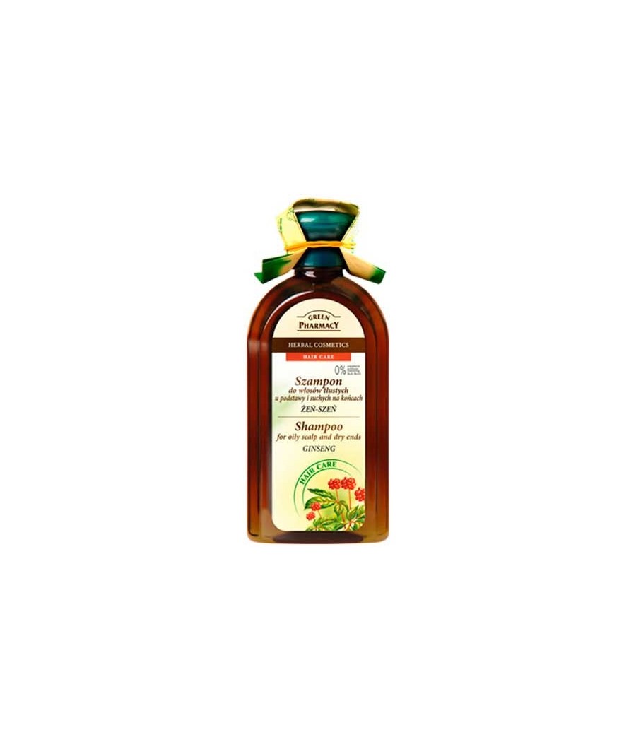 TengoQueProbarlo Green Pharmacy Shampoo For Oily Scalp and Dry end Ginseng GREEN PHARMACY  Champú