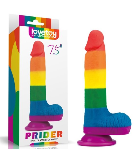 TengoQueProbarlo Dildo Prider 7.5 Silicona L?quida LOVETOY  Juguetes Sexuales para Gays