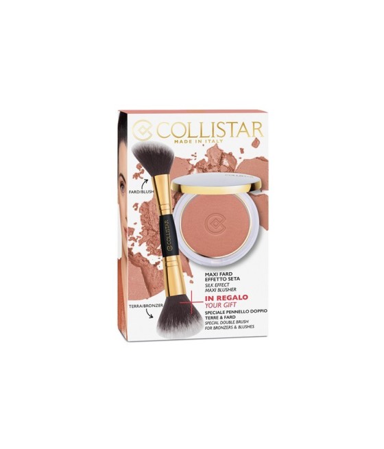 Prestashop Collistar Silk Effect Maxi Blusher + Special Double Brush For Bronzers and Blushes COLLISTAR  Rostro