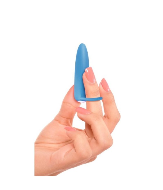 Neon Mini Vibrador Lil Finger Azul